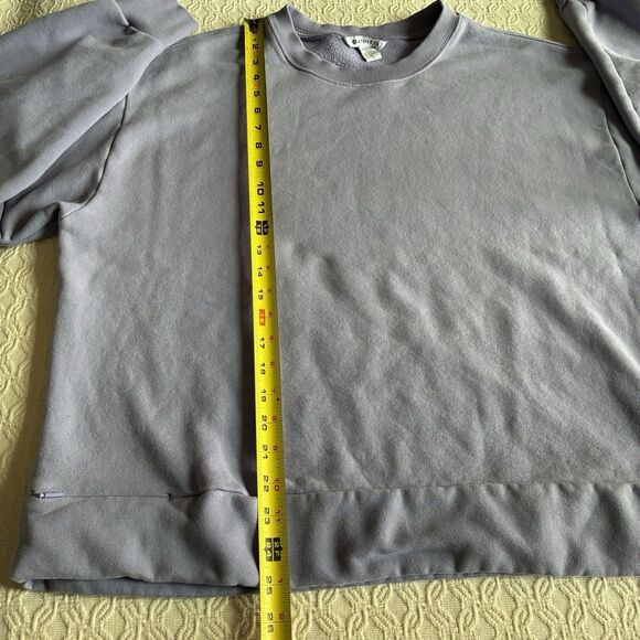 Athleta RetroPlush Crewneck Pullover Sweatshirt with Zip Pocket - Picture 11 of 11